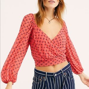 Sweetie pie blouse from Free People in size medium